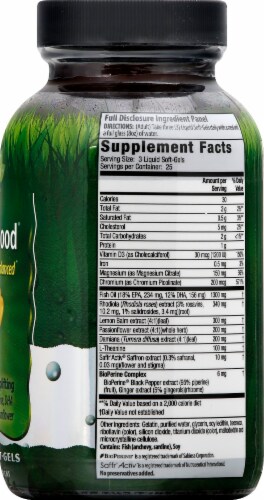 Irwin Naturals® Sunny Mood® Liquid Softgels Perspective: right