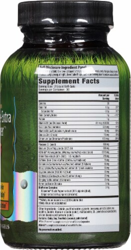 Irwin Naturals® Dual Action Testosterone-Extra Fat Burner™ Liquid Soft Gels Perspective: right