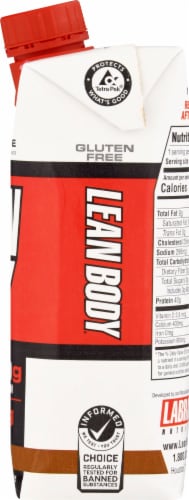 Labrada Lean Body Chocolate Protein Shake Perspective: right