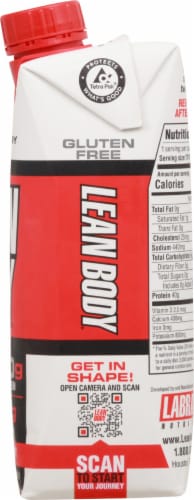Labrada Lean Body® Hi Protein Shake - Strawberry Perspective: right