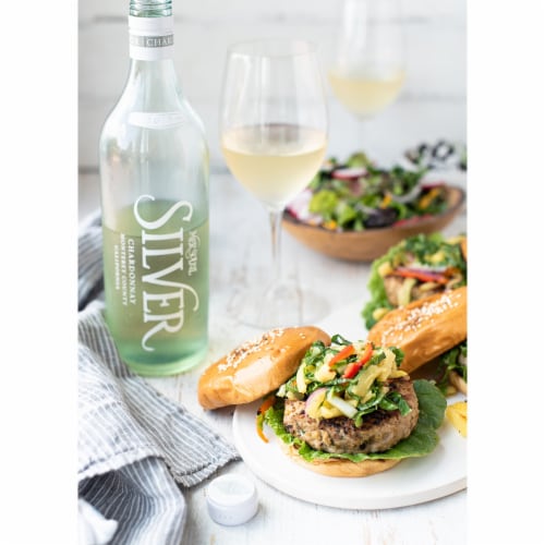 Mer Soleil Vineyard Silver Chardonnay White Wine Perspective: right