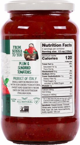Nonna Pia's Siciliana Pasta Sauce Perspective: right