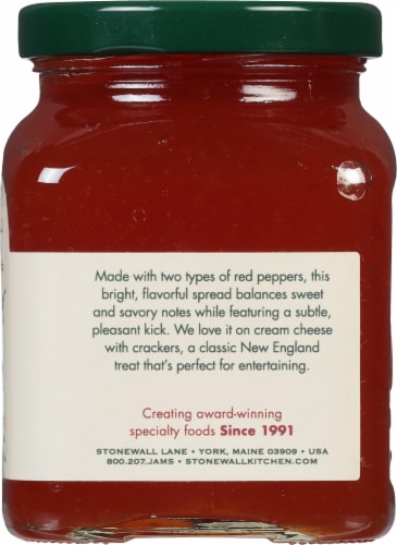 Stonewall Kitchen Red Pepper Jelly Perspective: right
