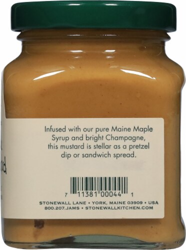 Stonewall Kitchen Maine Maple Champagne Mustard Perspective: right