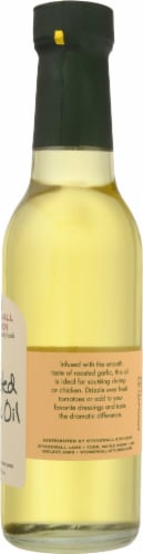 Stonewall Kitchen Roasted Garlic Oil Perspective: right
