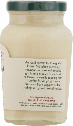 Stonewall Kitchen Roasted Garlic Aioli Perspective: right
