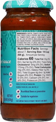 Alfez Rich & Smoky Smoky Harissa Chicken Sauce Perspective: right