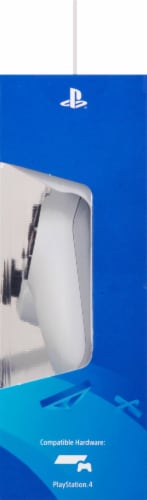 PS4 Dualshock 4 Controller - Glacier White Perspective: right