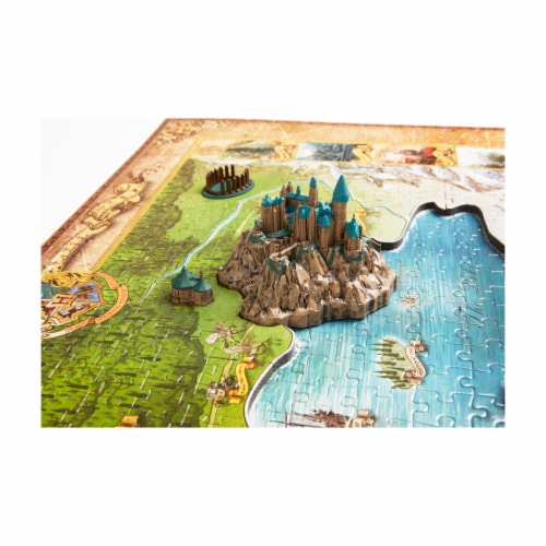 4D Cityscape Harry Potter Wizarding World Puzzle Perspective: right