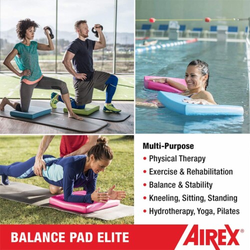 AIREX Elite Gym Physical Therapy Workout Yoga Exercise Foam Balance Pad,  Kiwi, 1 Piece - Smith's Food and Drug