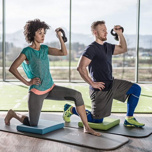 AIREX Elite Gym Exercise Foam Balance Pad for Gym Stretching and