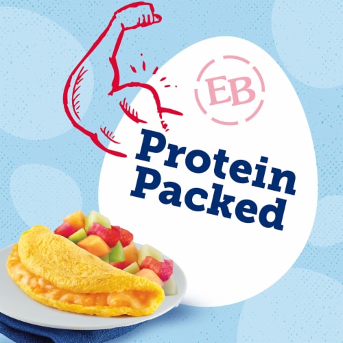 Eggland's Best® Ham & Cheese Fully Cooked Omelets Perspective: right