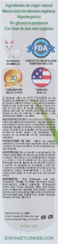 Wet® Organics Aloe Based Lubricant Perspective: right