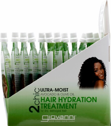 Giovanni  2chic® Ultra-Moist Hair Hydration Treatment Avocado & Olive Oil Perspective: right