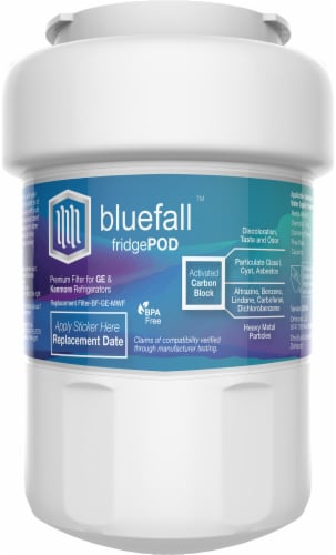 Bluefall GE MWF SmartWater Compatible Water Filter ONE Filter Perspective: right