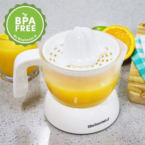 Elite Cuisine ETS-411 2 Cup Citrus Juicer Perspective: right