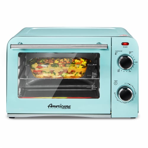 Elite Gourmet Americana Collection Retro 4-Slice Toaster Oven Perspective: right