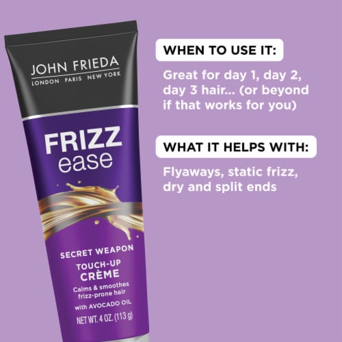 John Frieda Frizz-Ease Secret Weapon Styling Cream Perspective: right