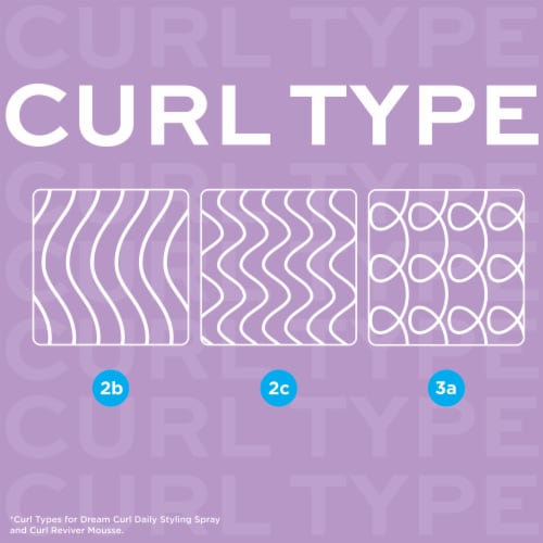 John Frieda Dream Curls Curl Reviver Mousse, Enhances Curls, Flexible Hold, Frizzy or Curly Hair Perspective: right