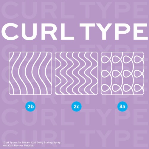 John Frieda Dream Curls Curl Reviver Mousse, Enhances Curls, Flexible Hold, Frizzy or Curly Hair Perspective: right