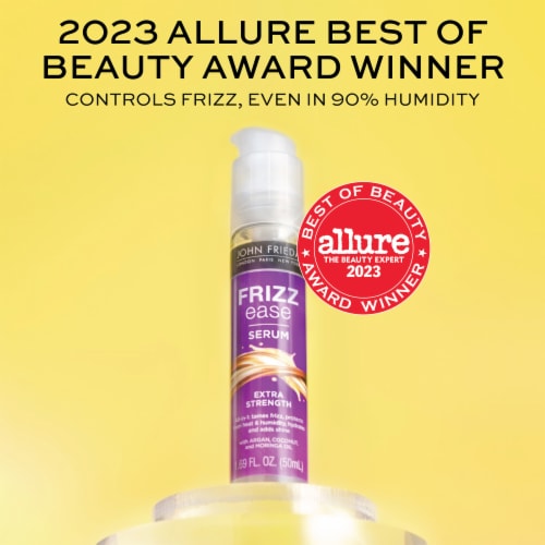 John Frieda Frizz Ease Extra Strength Hair Serum, Nourishing Treatment for Thick, Coarse Hair Perspective: right