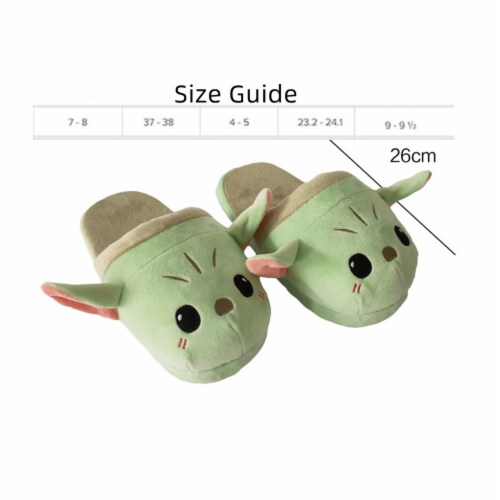 Baby Yoda Memory Foam Women Home Slippers Women US 7 Jay C Food Stores
