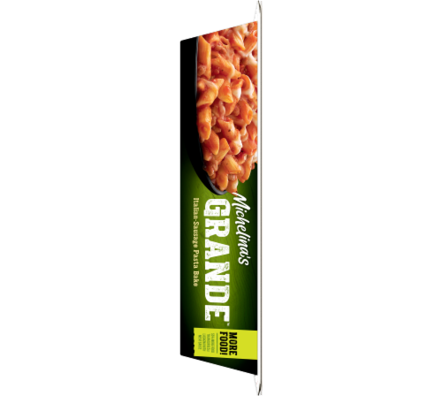Michelina's Grande™ Italian Sausage Pasta Frozen Meal Perspective: right