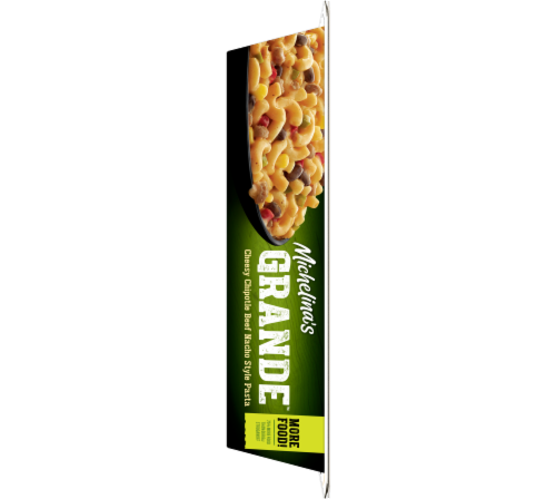 Michelina's® Grande Cheesy™ Chipotle Beef Nacho Style Pasta Frozen Meal Perspective: right
