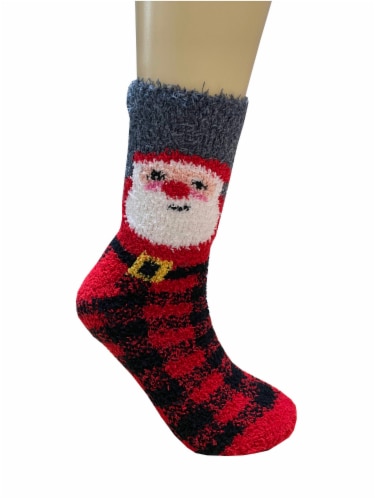 Legale Santa Cozy Crew Socks Perspective: right