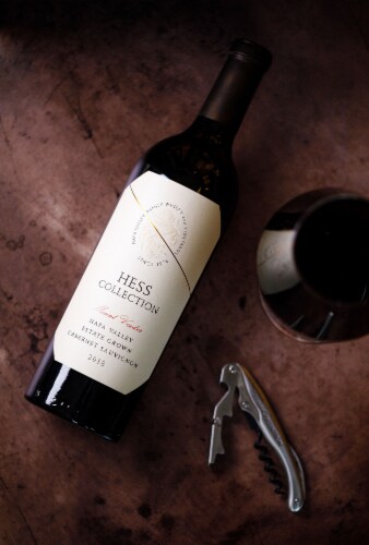 Hess Collection Cabernet Sauvignon California Red Wine Perspective: right