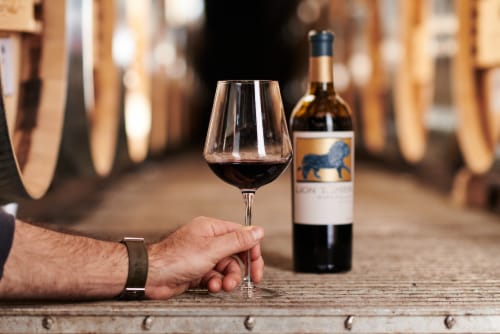 Hess Lion Tamer Red Blend California Wine Perspective: right