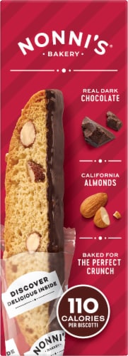Nonni's Cioccolati Biscotti Cookies Perspective: right