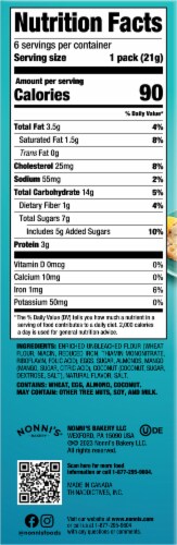 Nonni's® THINaddictives® Mango Coconut Almond Thin Cookies Perspective: right