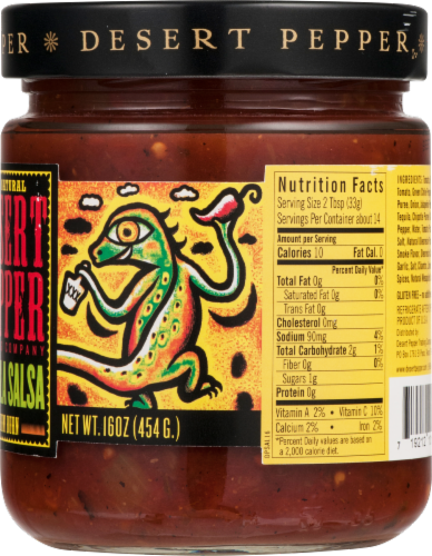 Desert Pepper Tequila Salsa Perspective: right