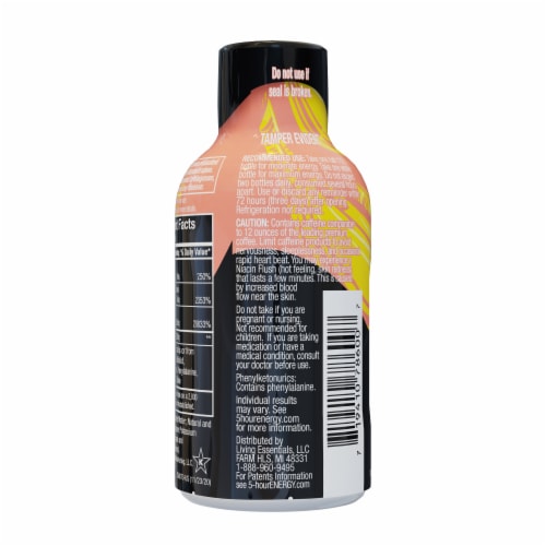 5-Hour Energy® Extra Strength Strawberry Banana Energy Shot Perspective: right