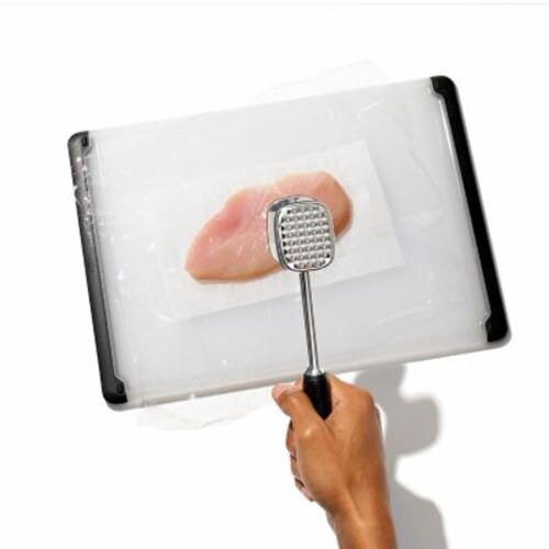OXO Good Grips® Die Cast Meat Tenderizer in Black/Silver Perspective: right