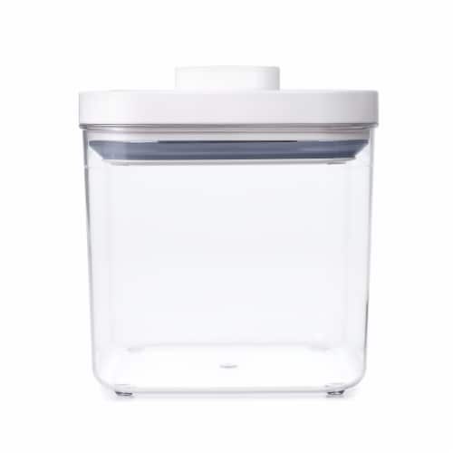 OXO Soft Works POP Food Storage Container - Clear/White Perspective: right