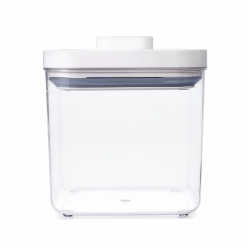 OXO Soft Works POP Food Storage Container - Clear/White Perspective: right
