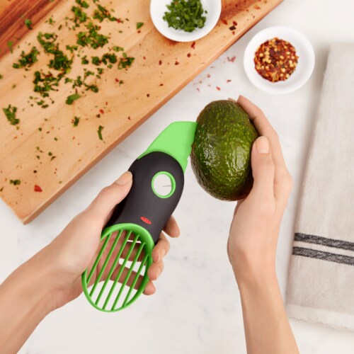 OXO SoftWorks® 3-In-1 Avocado Slicer - Green Perspective: right