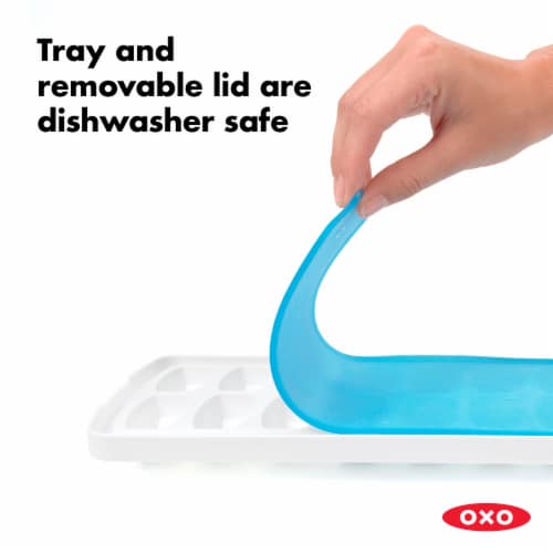 OXO Soft Works Ice Cube Tray - Blue Perspective: right