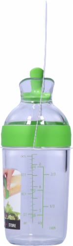OXO Soft Works Little Salad Dressing Shaker - Green/Clear Perspective: right