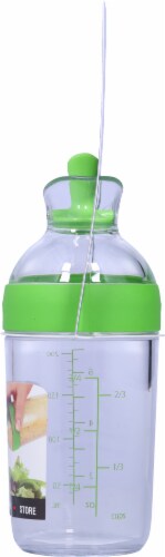 OXO Soft Works Little Salad Dressing Shaker - Green/Clear Perspective: right