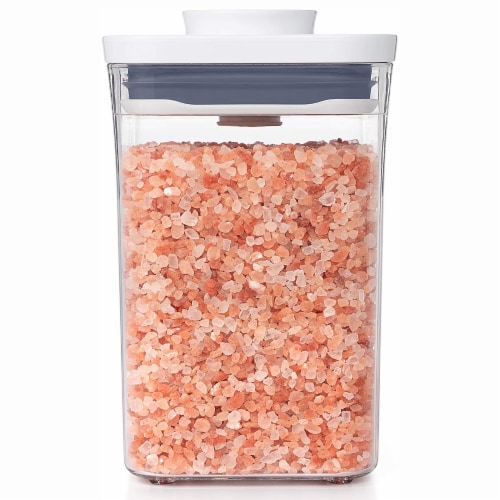 OXO 11234000 Good Grips Short 1.1 Quart Bulk Food Storage POP Container, Clear Perspective: right