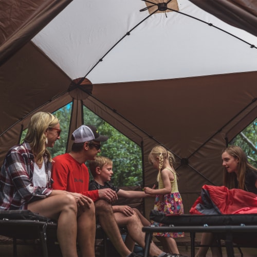 Portable outdoor gazebo top