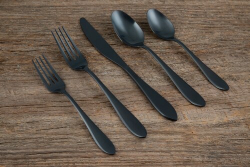 Cambridge Silversmiths Flatware - Black Perspective: right