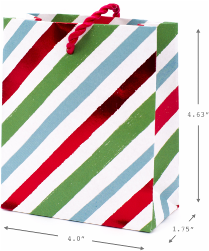 Gift Card Holders #69: Hallmark Holiday Gift Card Holders Tree Snowflake Stripes (Pack of 3) Perspective: right