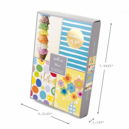 Hallmark #71 Assorted Greeting Card Set (Fun Designs) Perspective: right