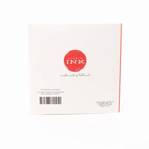 Hallmark Anyday Card (#32): Studio Ink Greeting Card - Bon Jour Perspective: right