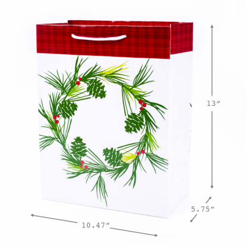 Holiday Gift Bags #82: Hallmark Holiday Gift Bags Assortment (Holiday Icons Pack of 8) Perspective: right