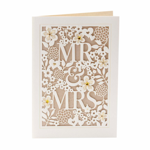 Wedding Card #15: Hallmark Mr. & Mrs. Card Perspective: right